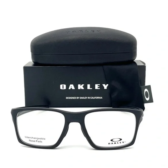 OAKLEY LITEBEAM OX8140-0153 Stain Black / Demo Lens 53mm Eyeglasses